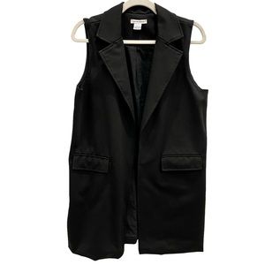 Glamorous Black Long Vest